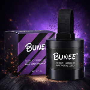 BUNEE® - Retouch Coloration Cheveux Complet Instantanément – Noir